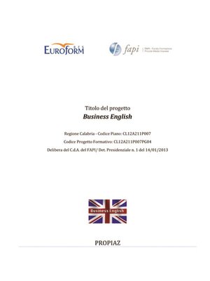 cover image of Business English